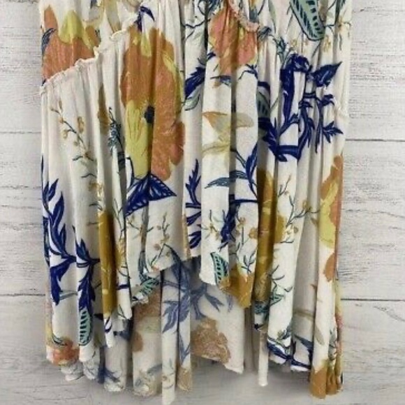 Kimchi Blue By Urban Outfitters white flora top - Picture 6 of 8